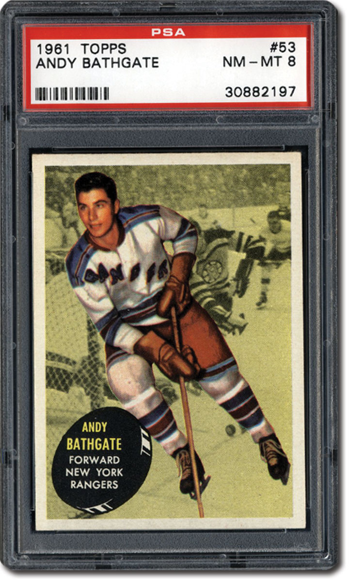 PSA Set Registry The 1961 Topps Hockey Card Set, A Set of