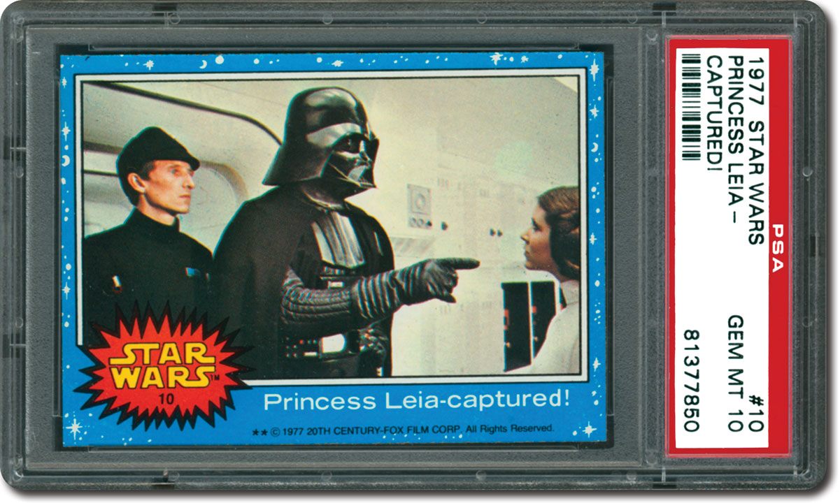 star wars collector cards 1977 value