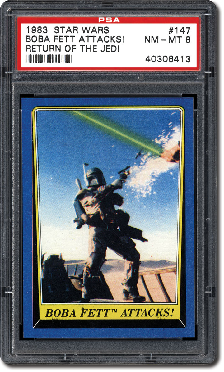 star wars trading cards 1983