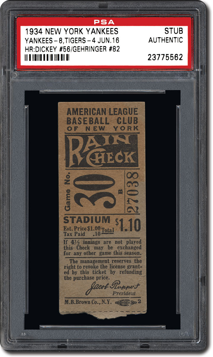 Unlocking the Mystery of Undated Yankee Tickets in the 1933-1947 Era