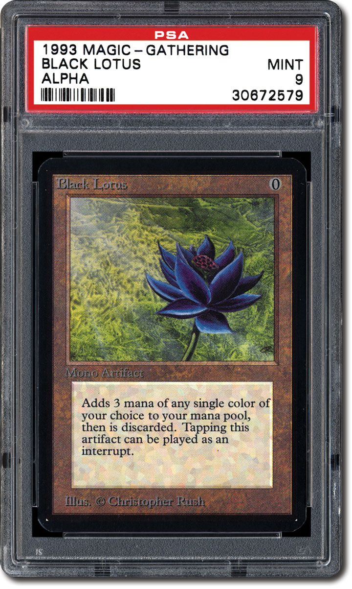 Psa Set Registry Collecting The 1993 Magic The Gathering Alpha Mtg Gaming Card Set