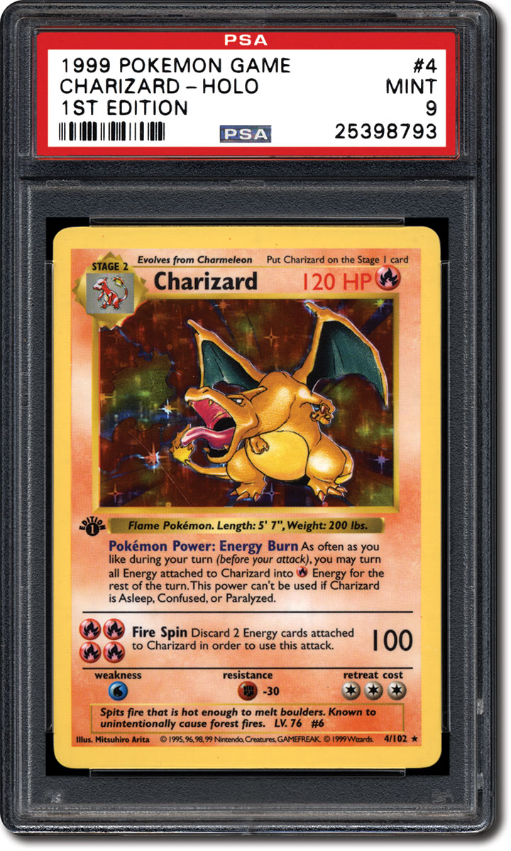 Psa Set Registry Collecting The 1999 Pokemon 1st Edition Gaming Card Base Set The Series That Started It All