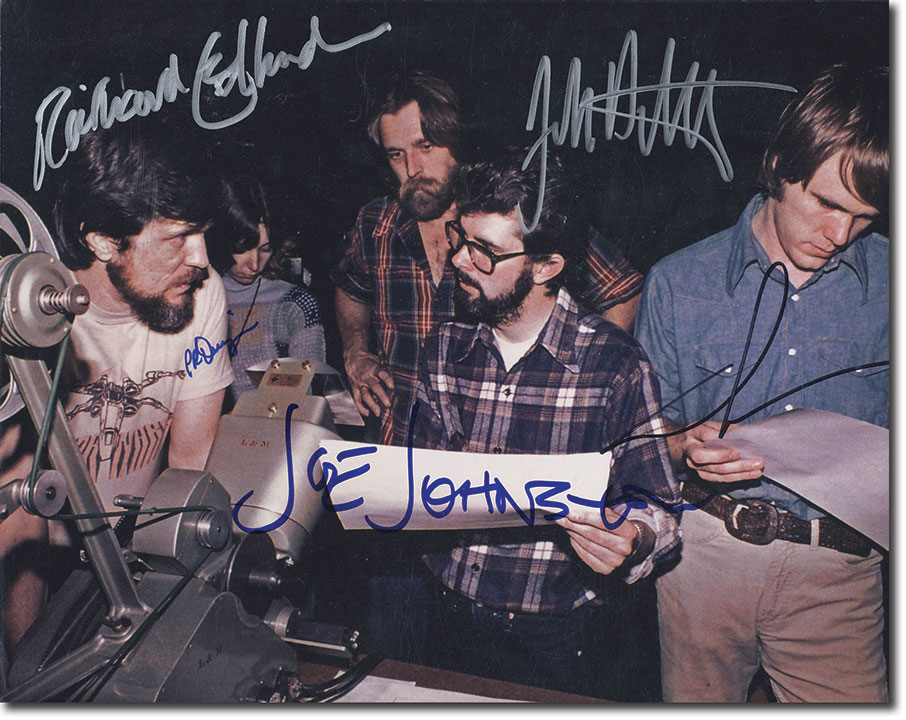 george lucas signed memorabilia