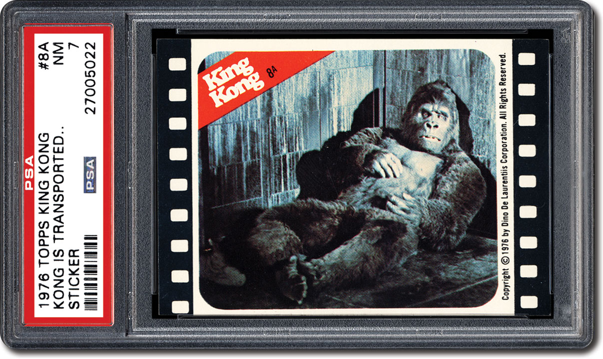 PSA Set Registry: Collecting the 1976 Topps King Kong Trading Card Set
