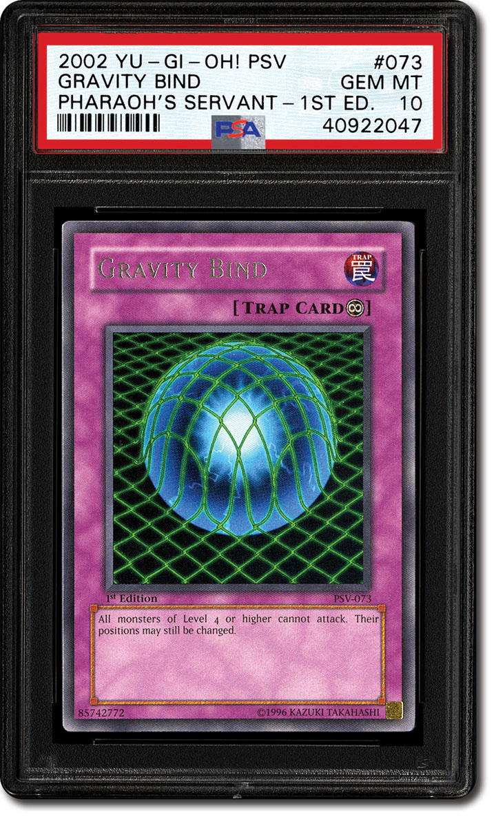 Psa Set Registry Collecting The Classic 2002 Yu Gi Oh Pharaoh S Servant Psv Set