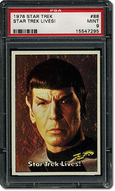1976  Star Trek Wax Wrappers Captain Kirk & Mr Spock Details about   Set of ALL 3 Variations 