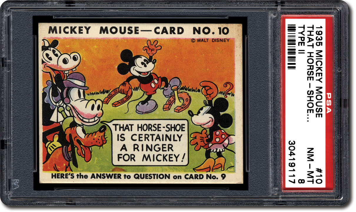 1728 1x Sticker Decal Postcard Walt Disney Mickey Mouse Stick-On Card 80's 