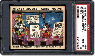 PSA Set Registry: The 1935 Gum, Inc. Mickey Mouse Trading Card Set ...