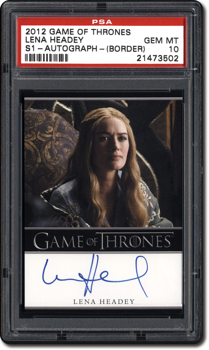 Game Of Thrones Season 4 Gold Stamped Parallel Base Card #26 