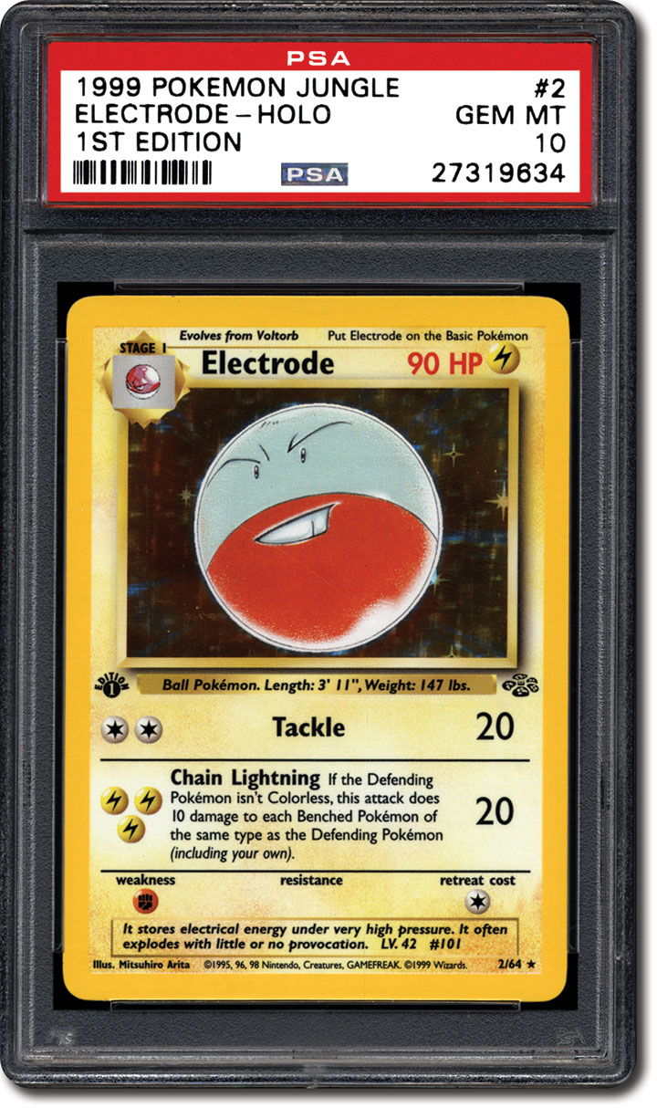 Poke Ball 64//64 Jungle Set Unlimited Common Pokemon Card NM//EXC