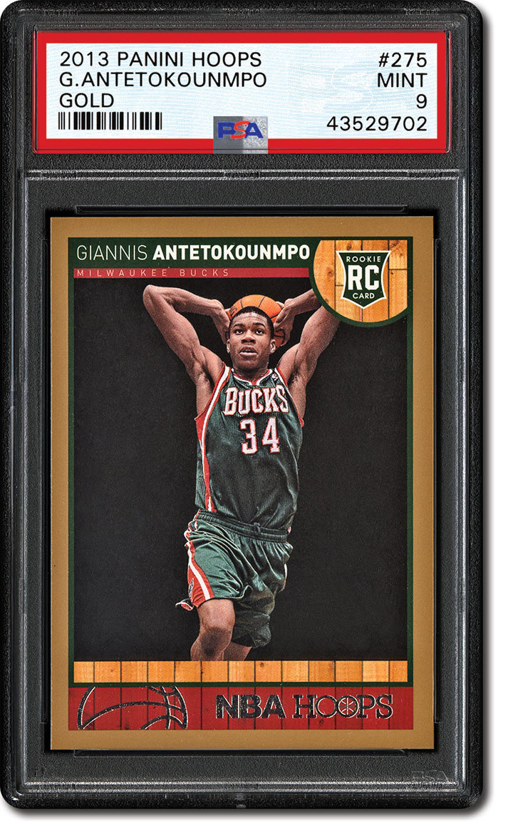Giannis Antetokounmpo Buck Ing Hobby Trends Small Market Superstar S Rookie Cards In High Demand