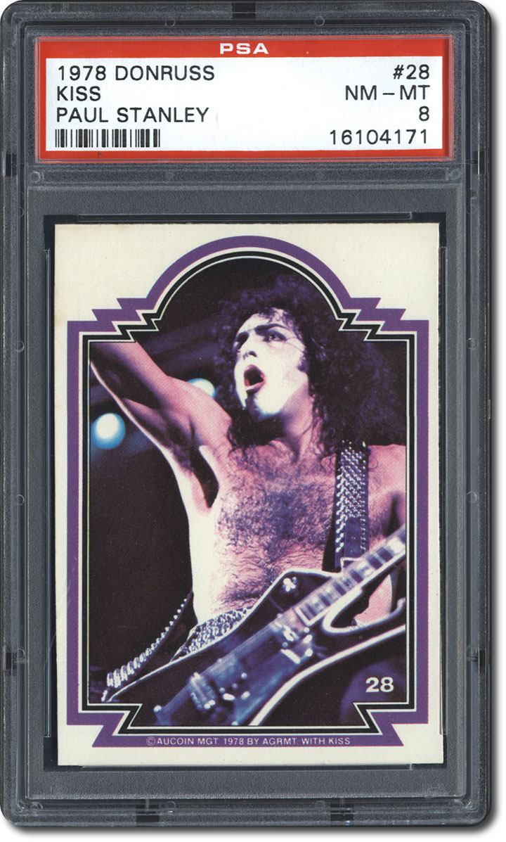 Details about   1978/80 Donruss Kiss Trading Card Series 3 #47 Nm Paul Stanley 
