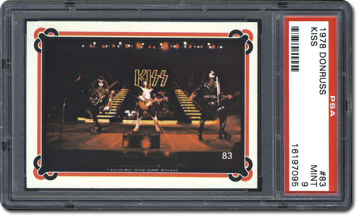 Kiss 1978 Donruss Rock Stars Sealed Card Pack RS1 
