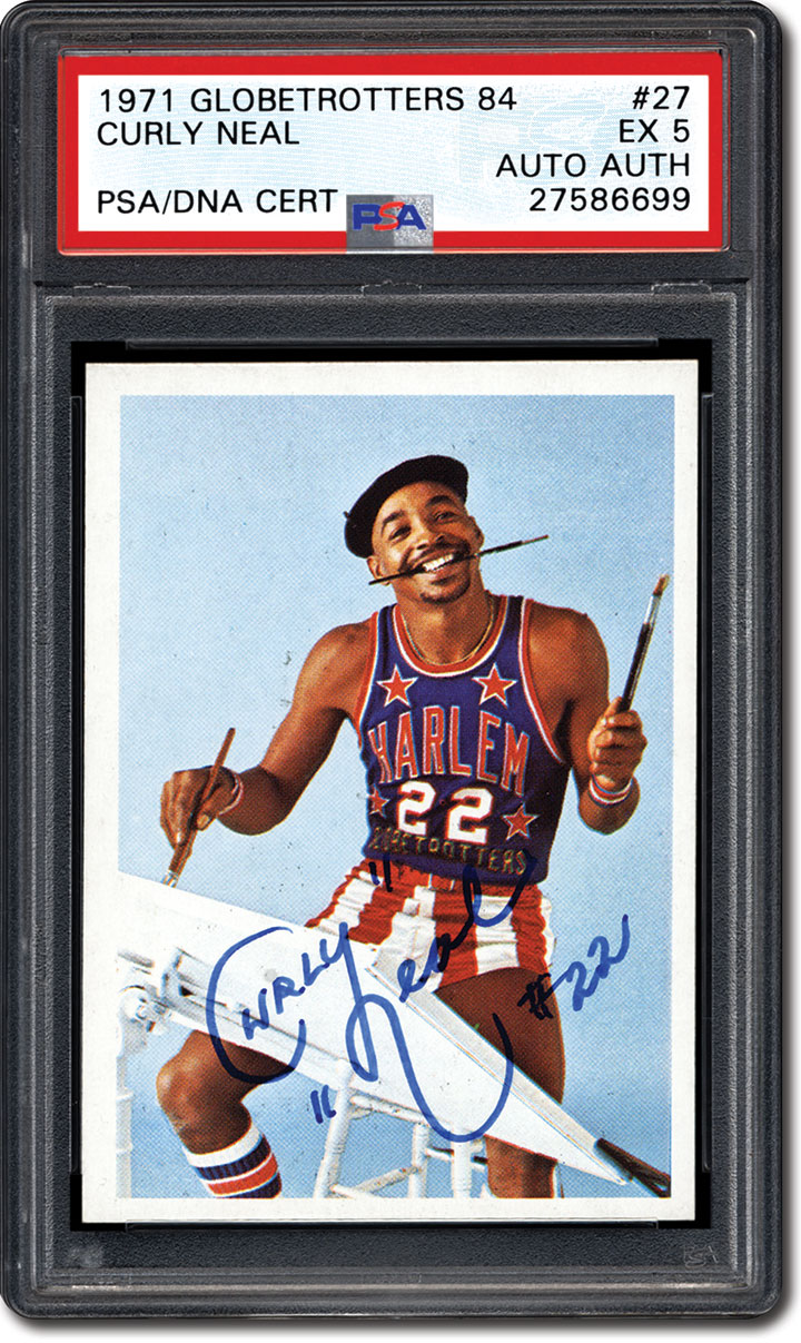 curly neal autograph