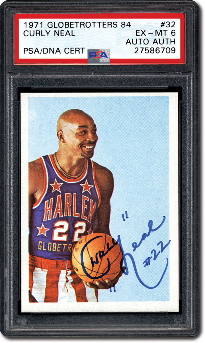 curly neal autograph