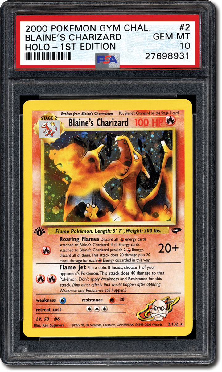 Wizards of the Coast Pokemon Gym Challenge Rare 1st Edition Cards