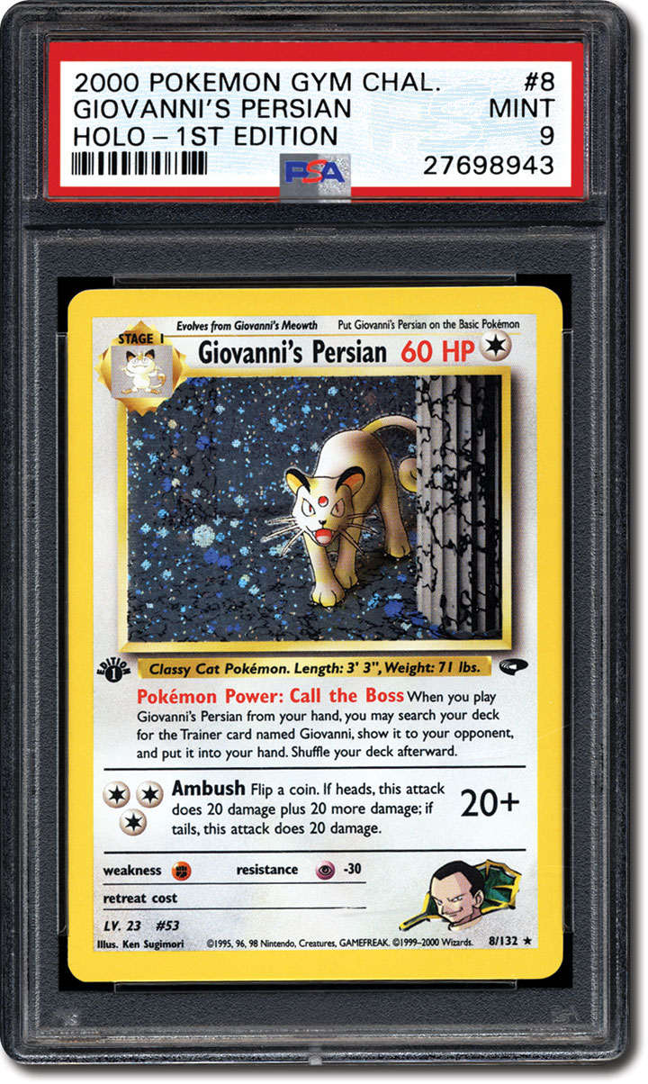 Common Uncommon RarePICK YOUR CARD Gym Set Details about   Japanese Giovanni's Pokemon 